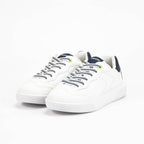 Geox Baskets Respirantes Enfant Blanc et Bleu