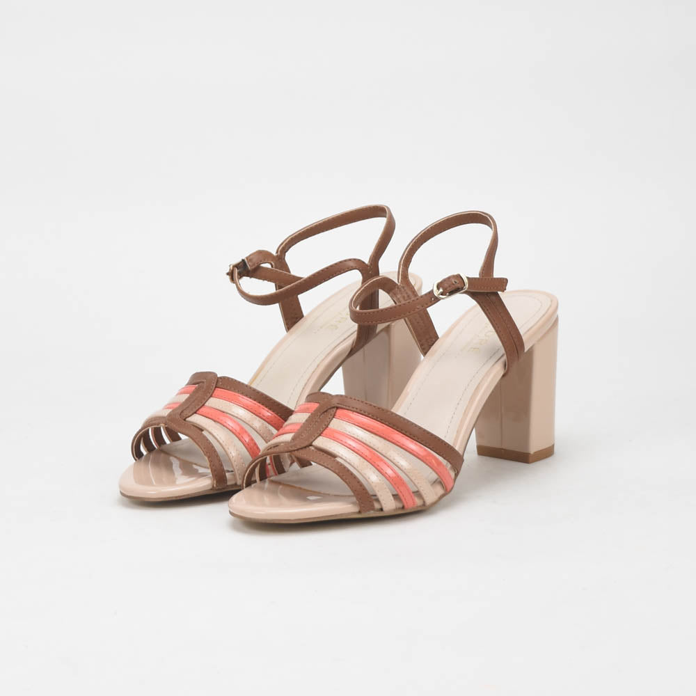 André Sandales à Talons Multicolores Élégantes Femme