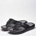 Cartago Luxemburgo Tongs Confortables Homme Noir et Gris