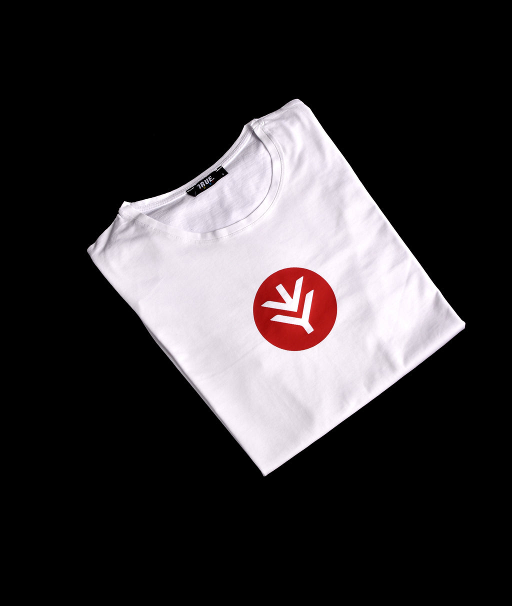 T-shirt BLANC 2 LOGO ROUGE Y