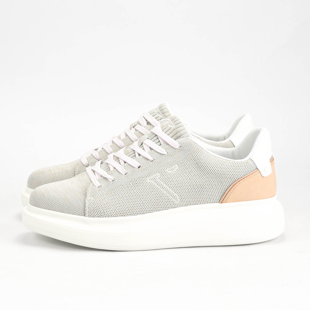 VO7 Baskets Elysee Confortables Beige Homme