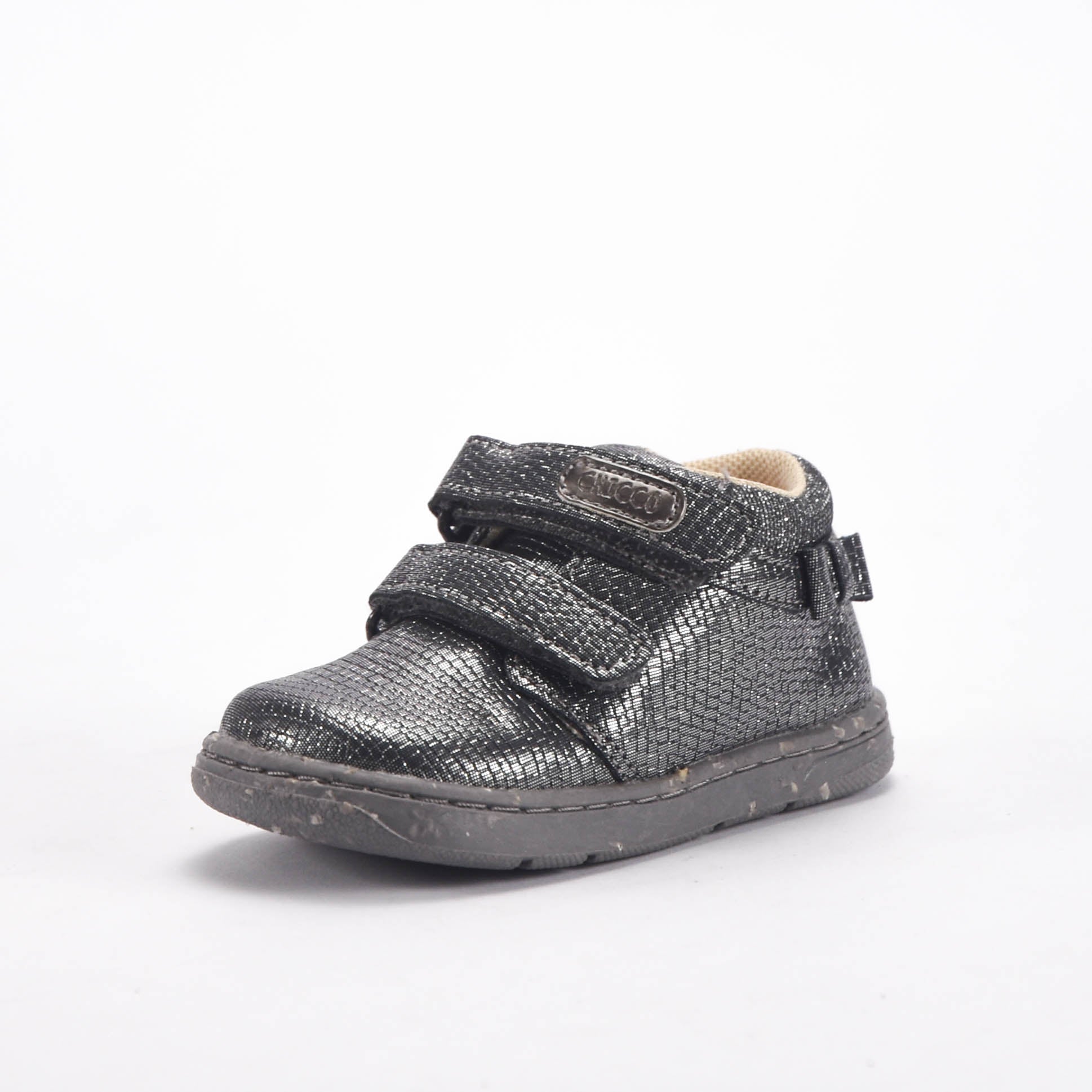 Chicco Baskets Montantes Brillantes à Scratch Bébé Fille