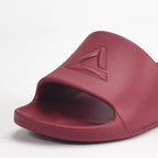 Peak Claquettes Slippers Confortables Bordeaux Homme
