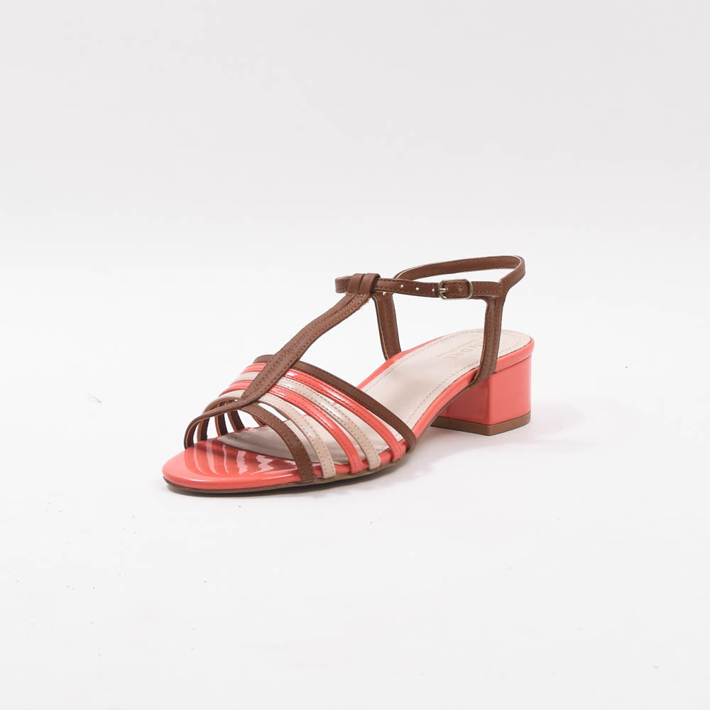 André Sandales à Talons Brides Multicolores Femme