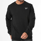 Reebok Sweatshirt Col Rond Logo Classique Homme