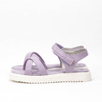 Kimland Sandales Femme Confortables Violettes