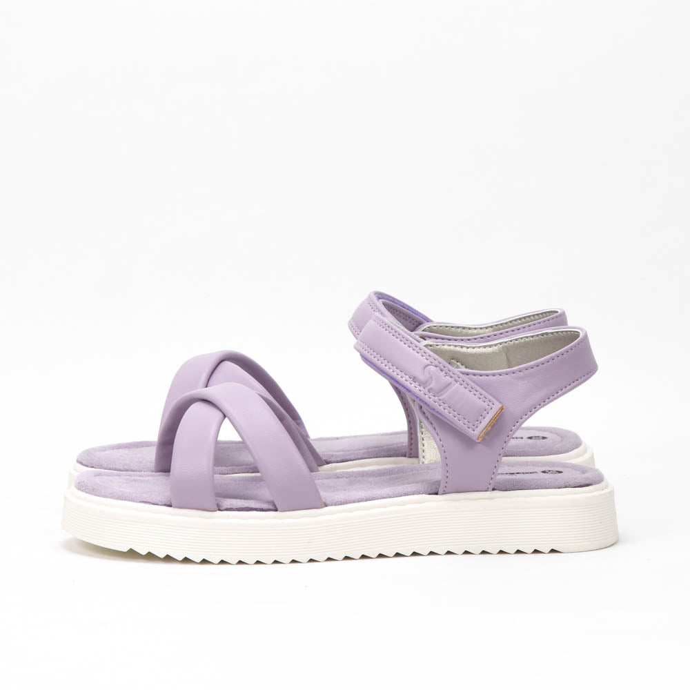 Kimland Sandales Femme Confortables Violettes