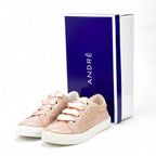 André Baskets Vernies à Lacets Ruban Femme
