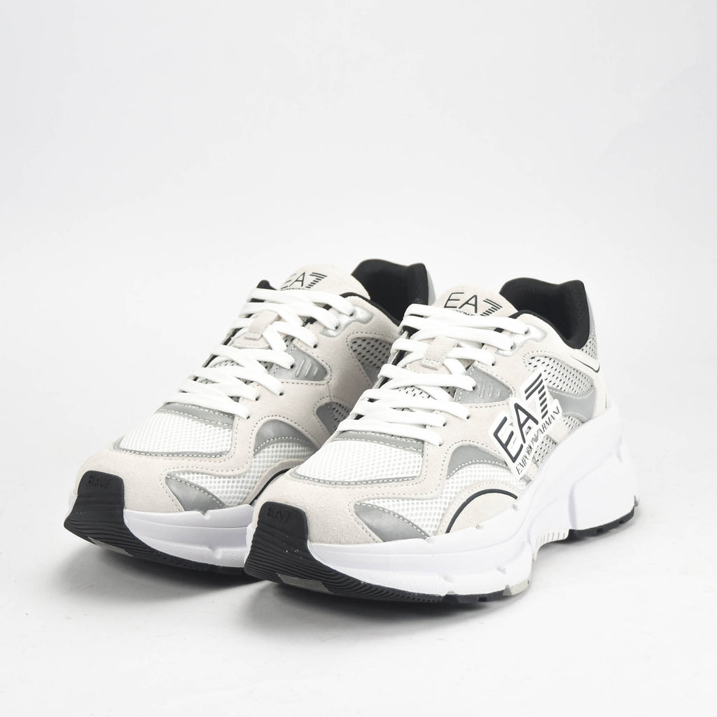 EA7 Emporio Armani Baskets Chunky Design Élégant Homme