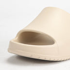 Peak Claquettes Confortables Beige Unisexe