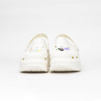 Peak Sabots Plateforme Confortables Blanc Femme
