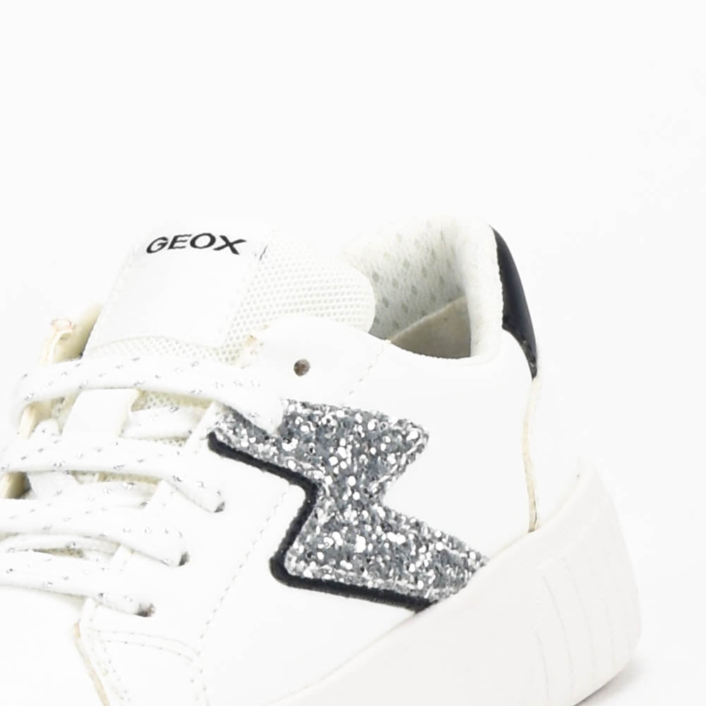 Geox Baskets Basses à Paillettes Confortables Fille