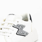Geox Baskets Basses à Paillettes Confortables Fille