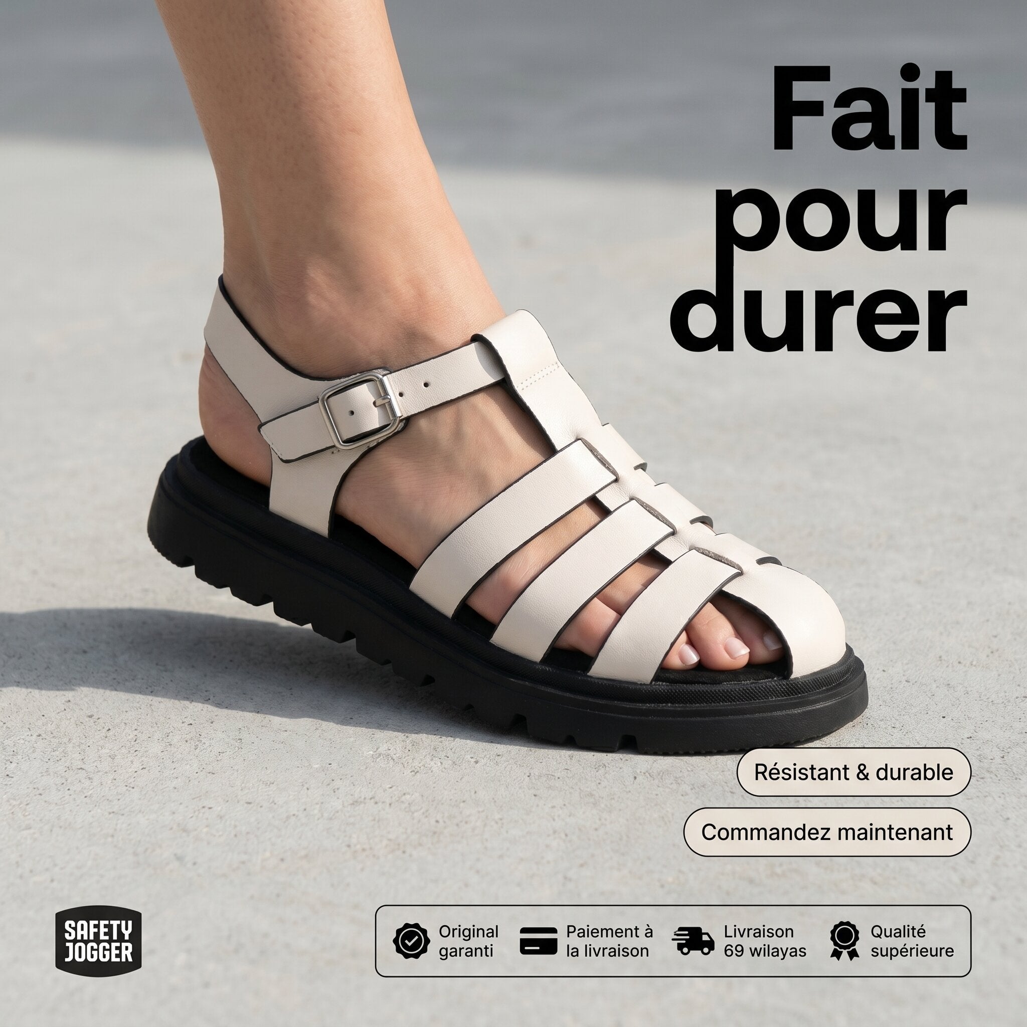Kimland Sandales à Brides Confortables Enfant