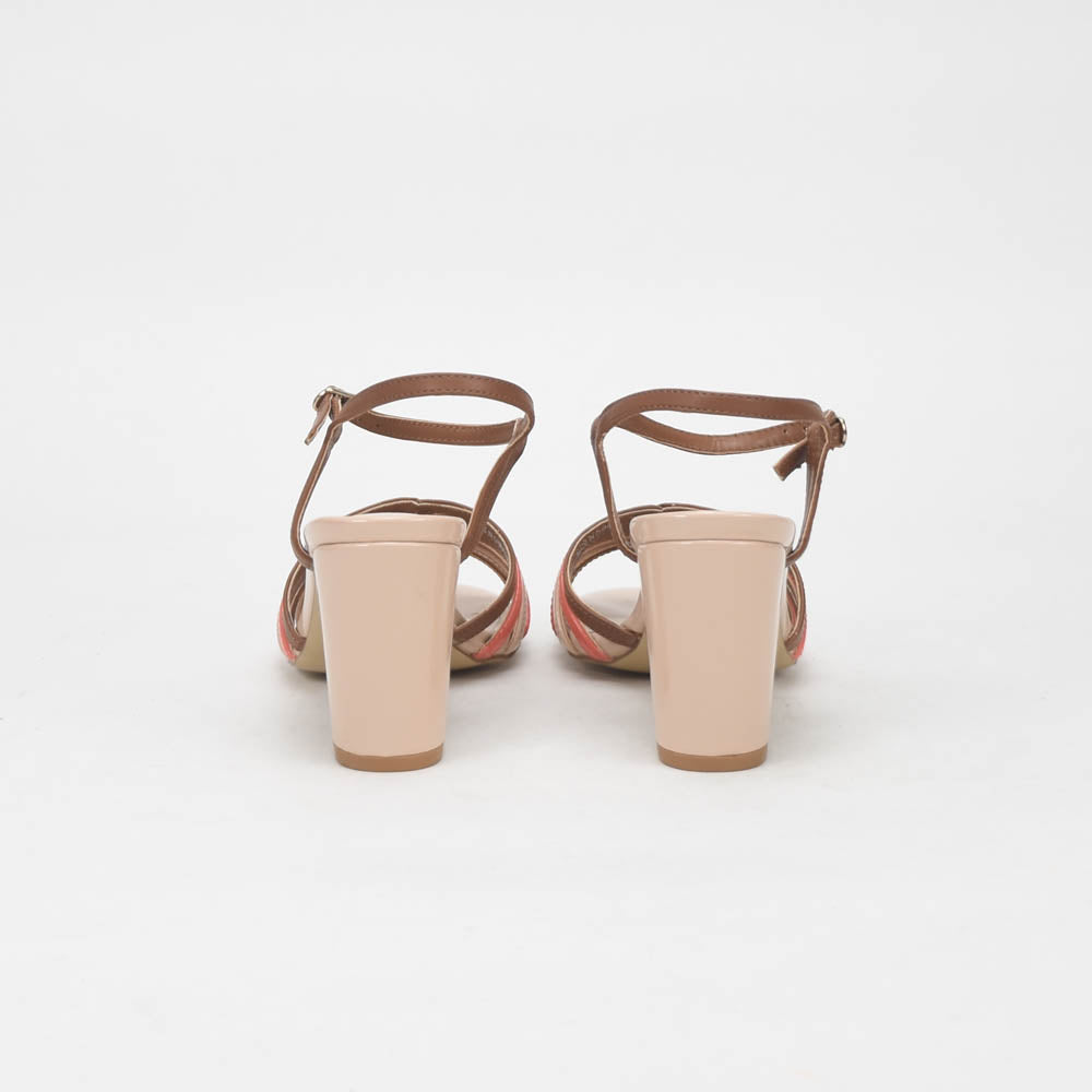 André Sandales à Talons Multicolores Élégantes Femme