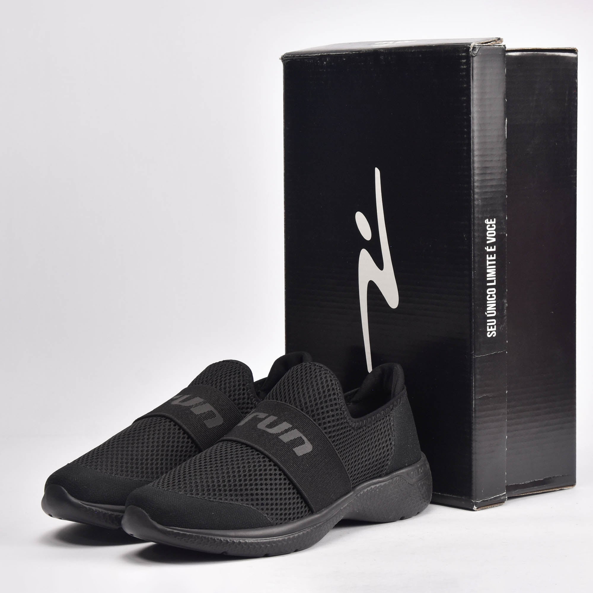 Kimland Baskets Slip-on Respirantes Noir Homme
