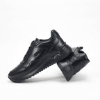 Harmont & Blaine Sneakers Cuir Noir Élégantes Homme