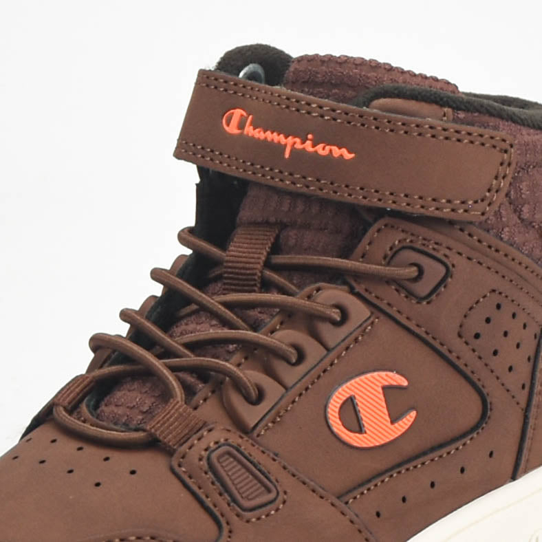 Champion Baskets Montantes Confortables Marron Enfant