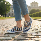 André Baskets Rayées Style Marin Femme