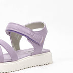 Kimland Sandales Femme Confortables Violettes