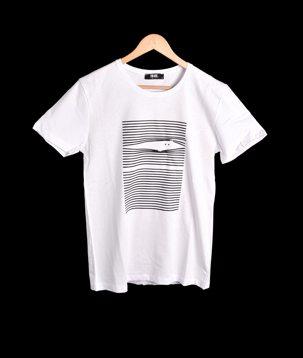 True Color T-shirt Graphique Motif Rideau Homme