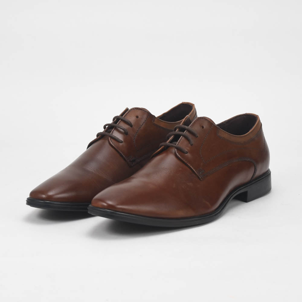 André Chaussures de Ville Cuir Marron Homme