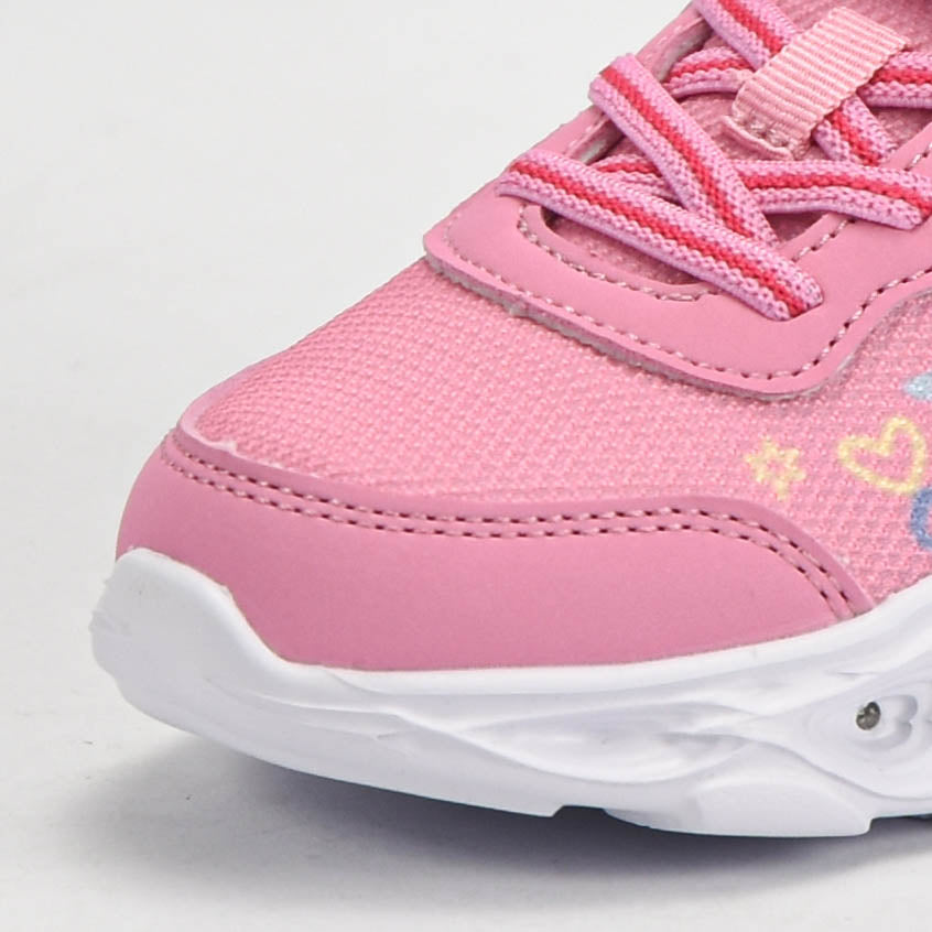 Champion Baskets Lumineuses à Scratch Petite Fille