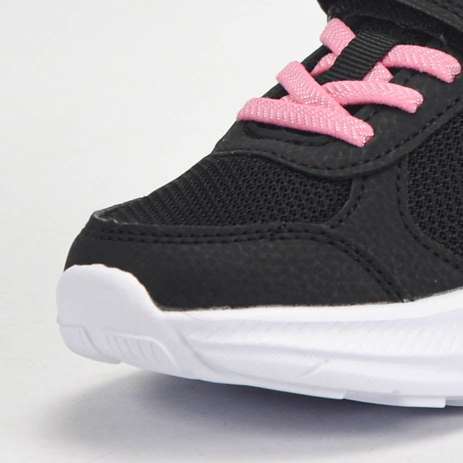 Champion Baskets Respirantes Noir et Rose Fille