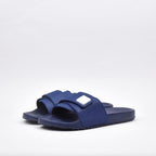 Kito Claquettes Bleu Marine Confortables Homme