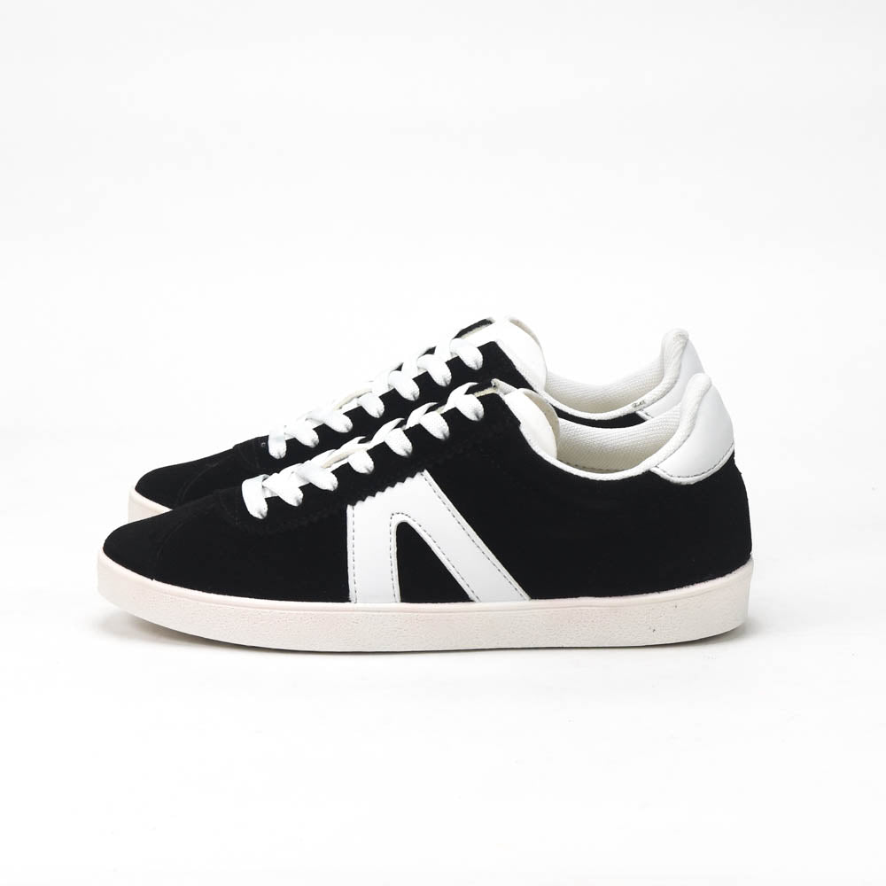 André Baskets Basses Style Urbain Noir et Blanc Homme