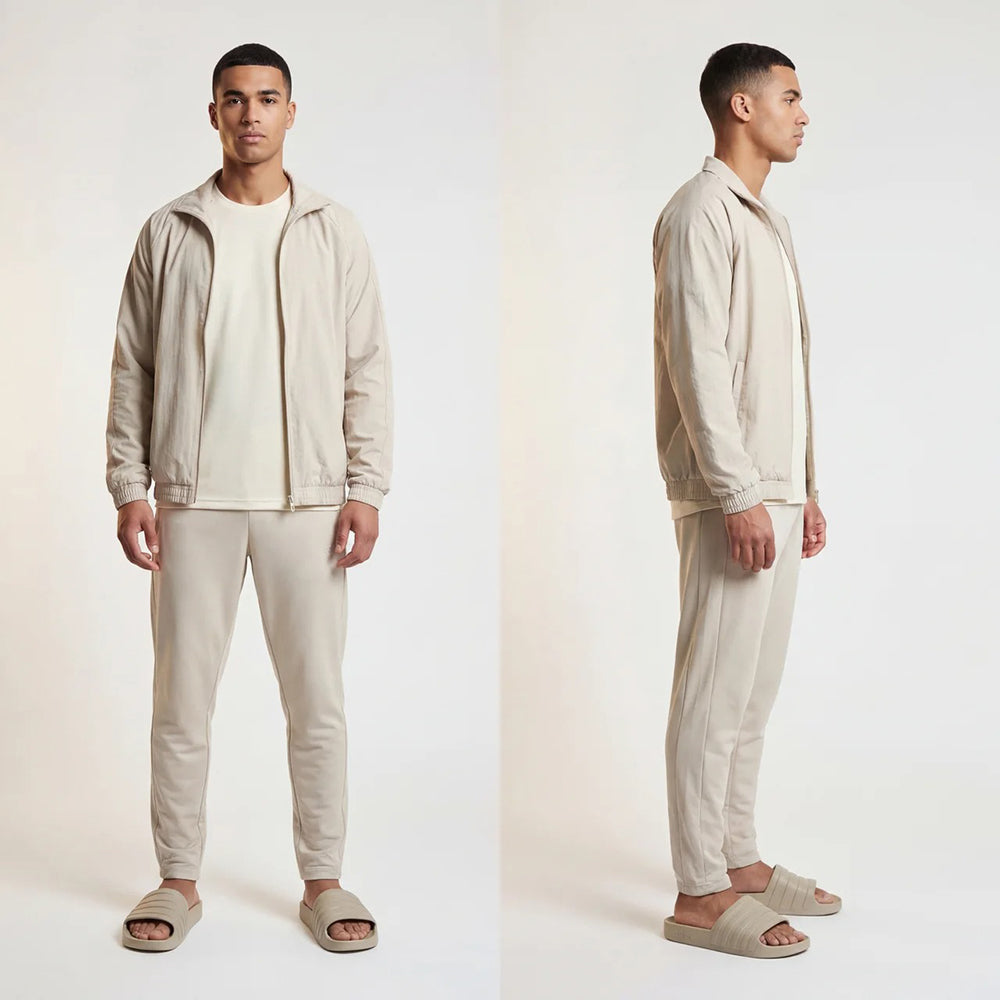 Adidas Adilette Claquettes Confortables Beige Homme