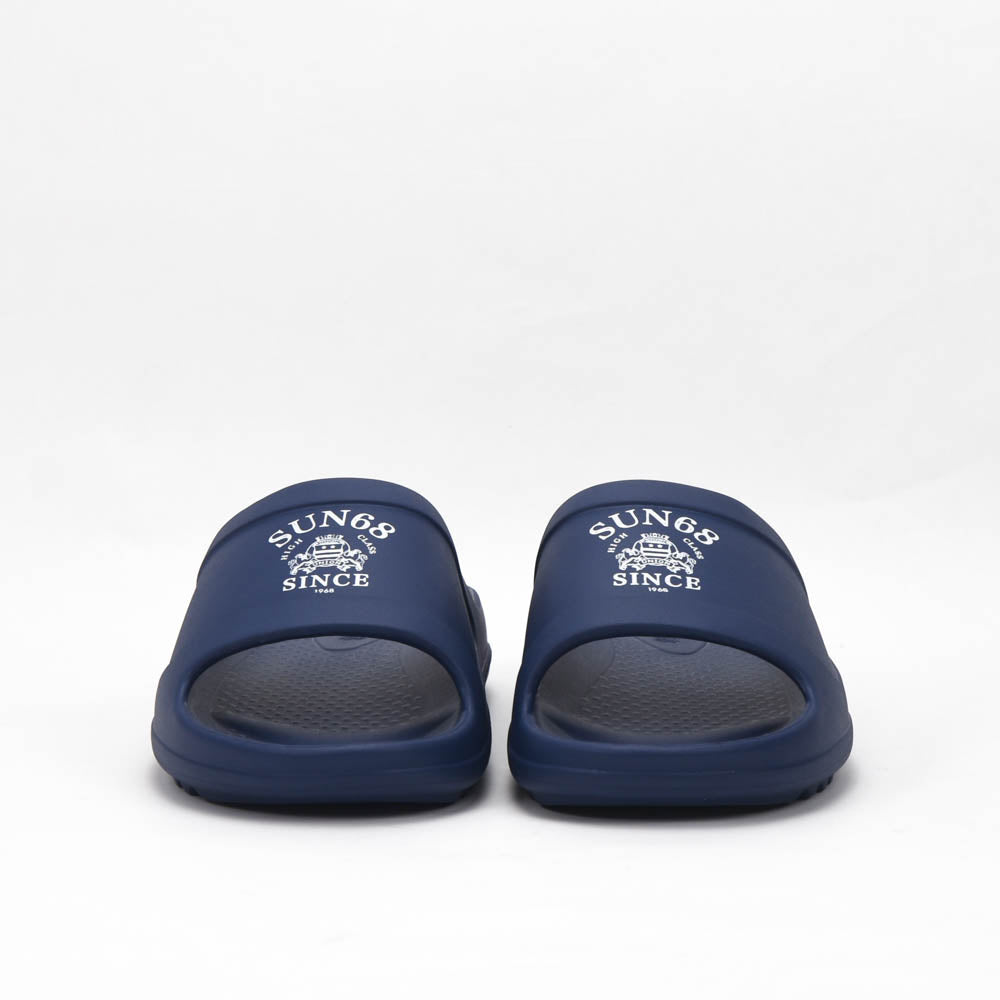 SUN68 Claquettes Logo Confortables Homme
