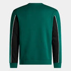 Reebok Sweatshirt Colorblock Vert et Noir Homme