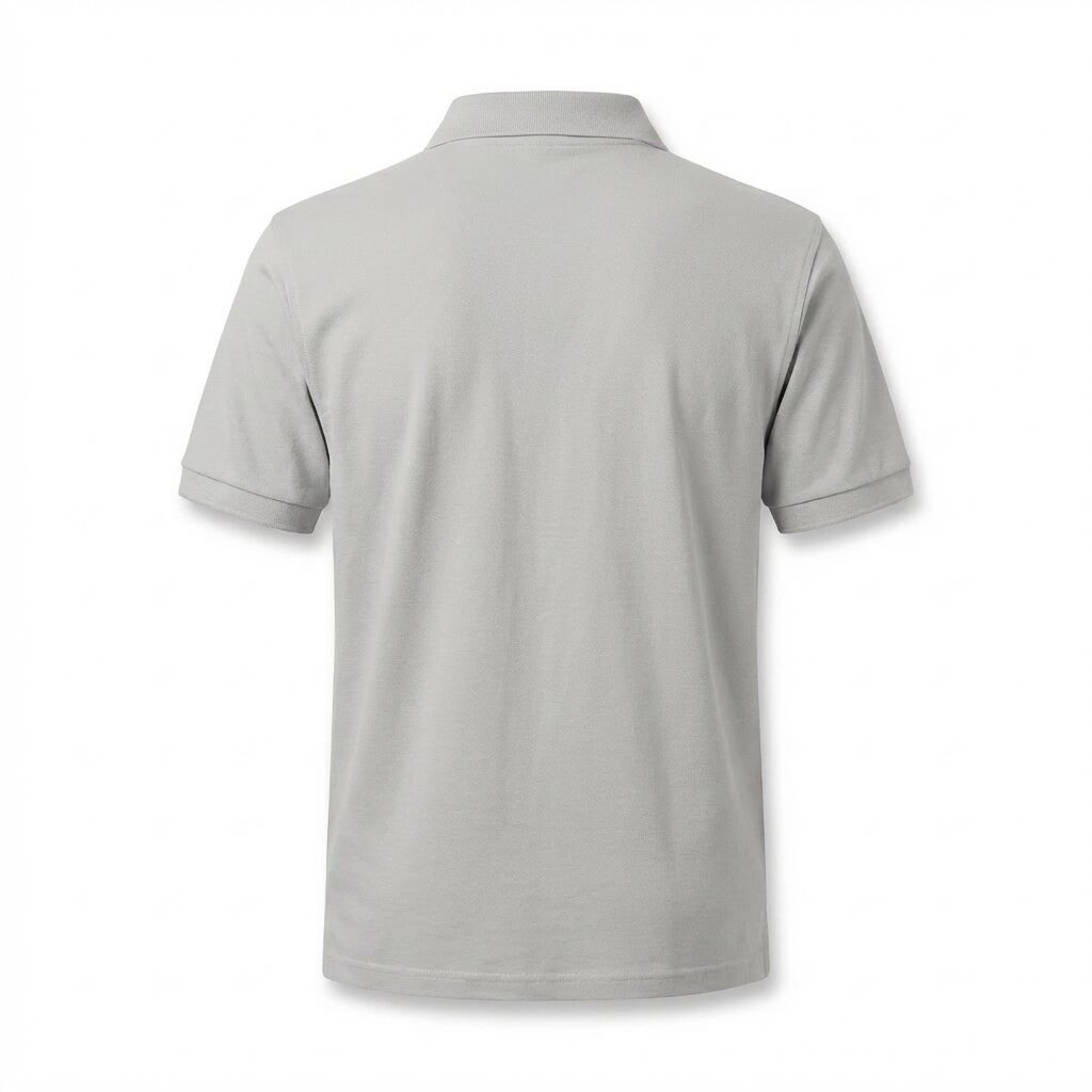 Kimland Polo Homme Gris Classique Élégant