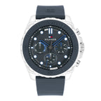 Montre Tommy Hilfiger Chronographe Sportive Bracelet Silicone Homme