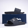 HARMONT AND BLAINE CIABATTA UOMO EVA - LOGO NERO - NERO  ﻿ 1