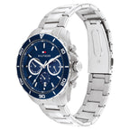 Montre Tommy Hilfiger Chronographe Cadran Bleu Homme