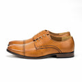 André Chaussures Richelieu Cuir Marron Élégantes Homme