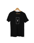 T-shirt NOIR MOTIF TETE DE RENNE