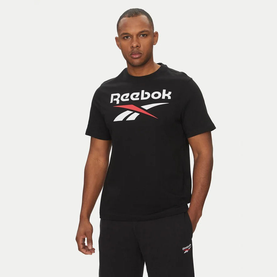 Reebok T-Shirt Logo Classique Noir Homme