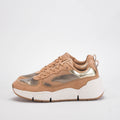 Safety Jogger Baskets Lifestyle Beige et Or Femme