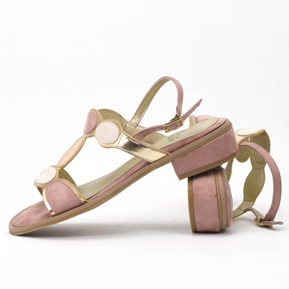 Kimland Sandales Élégantes à Talons Bas Femme