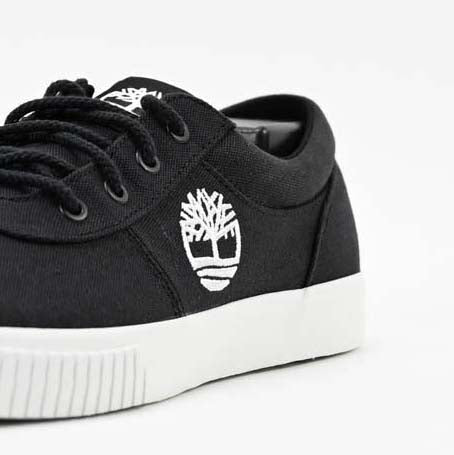 Timberland Baskets Basses en Toile Noir Homme