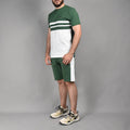 Hard1 Ensemble T-shirt et Short Bicolore Homme