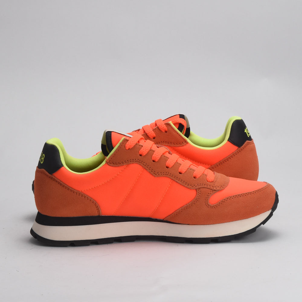 SUN68 Baskets Ally Solid Orange Fluo Homme