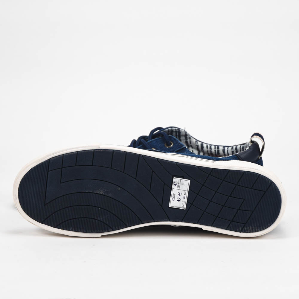 André Baskets en Toile Style Denim Confortable Homme