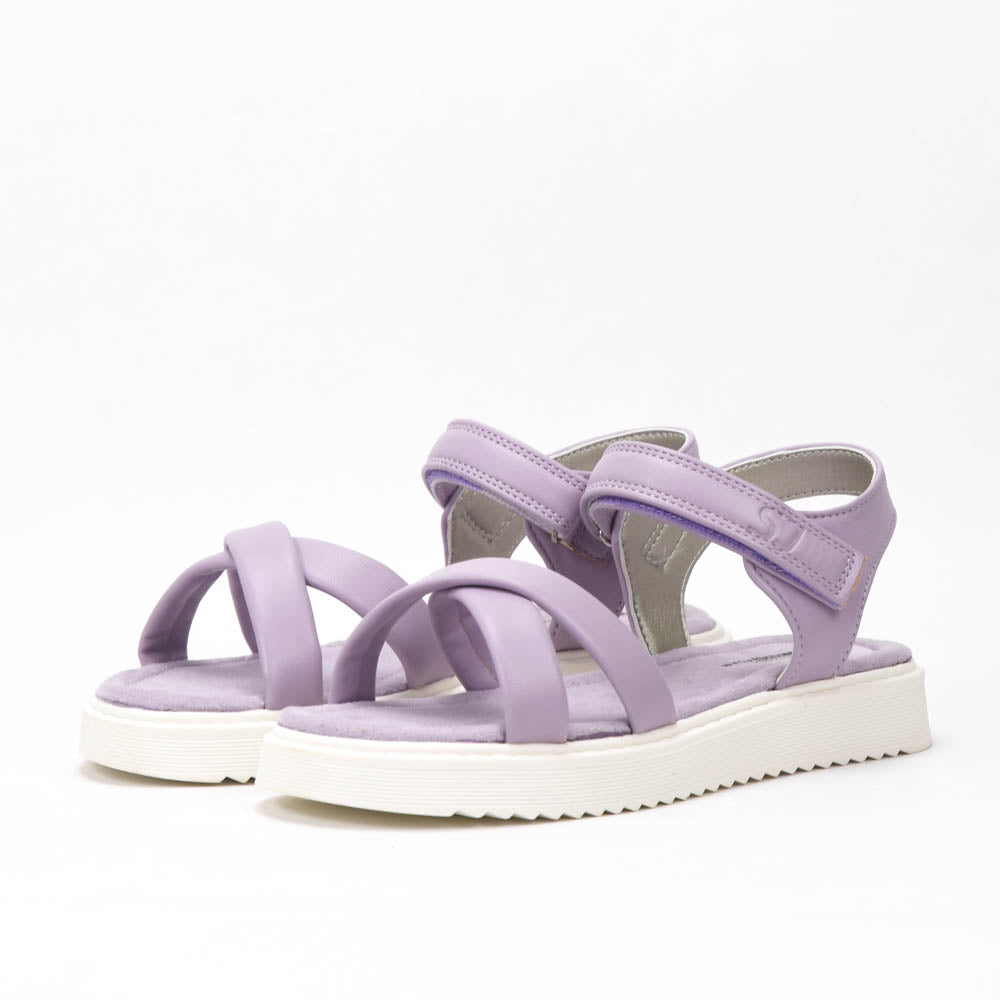 Kimland Sandales Femme Confortables Violettes
