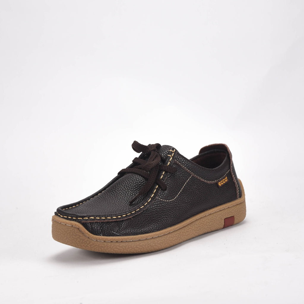 ECCO Chaussures Décontractées en Cuir Grainé Homme