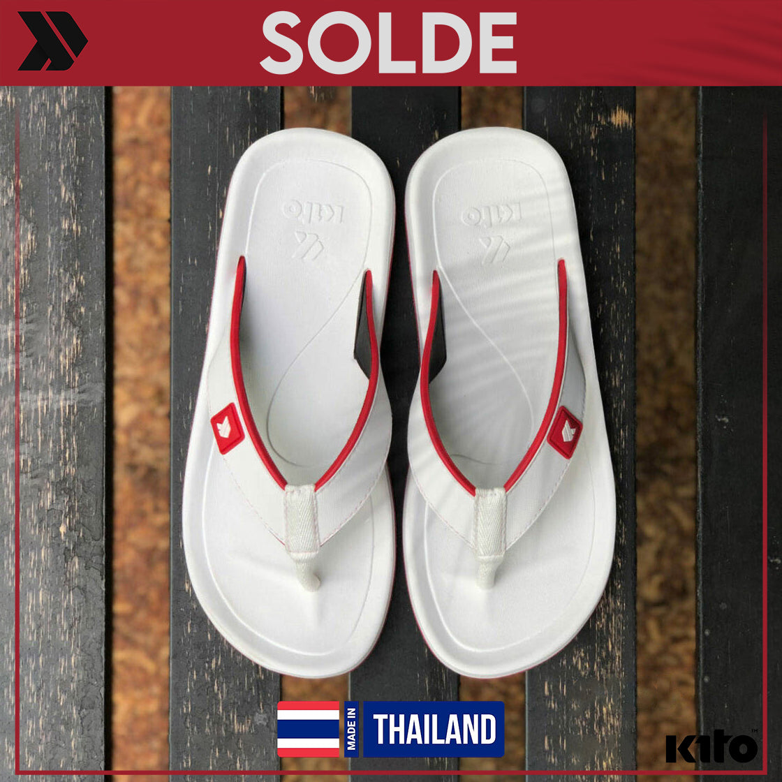 Kito Tong Confortable et Légère Homme