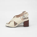 André Sandales à Talons Croisées Élégantes Femme